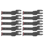 10Pcs Oscillating Saw Blades Metal Wood Plastic Cutting Universal Tool 1.25in 31mm