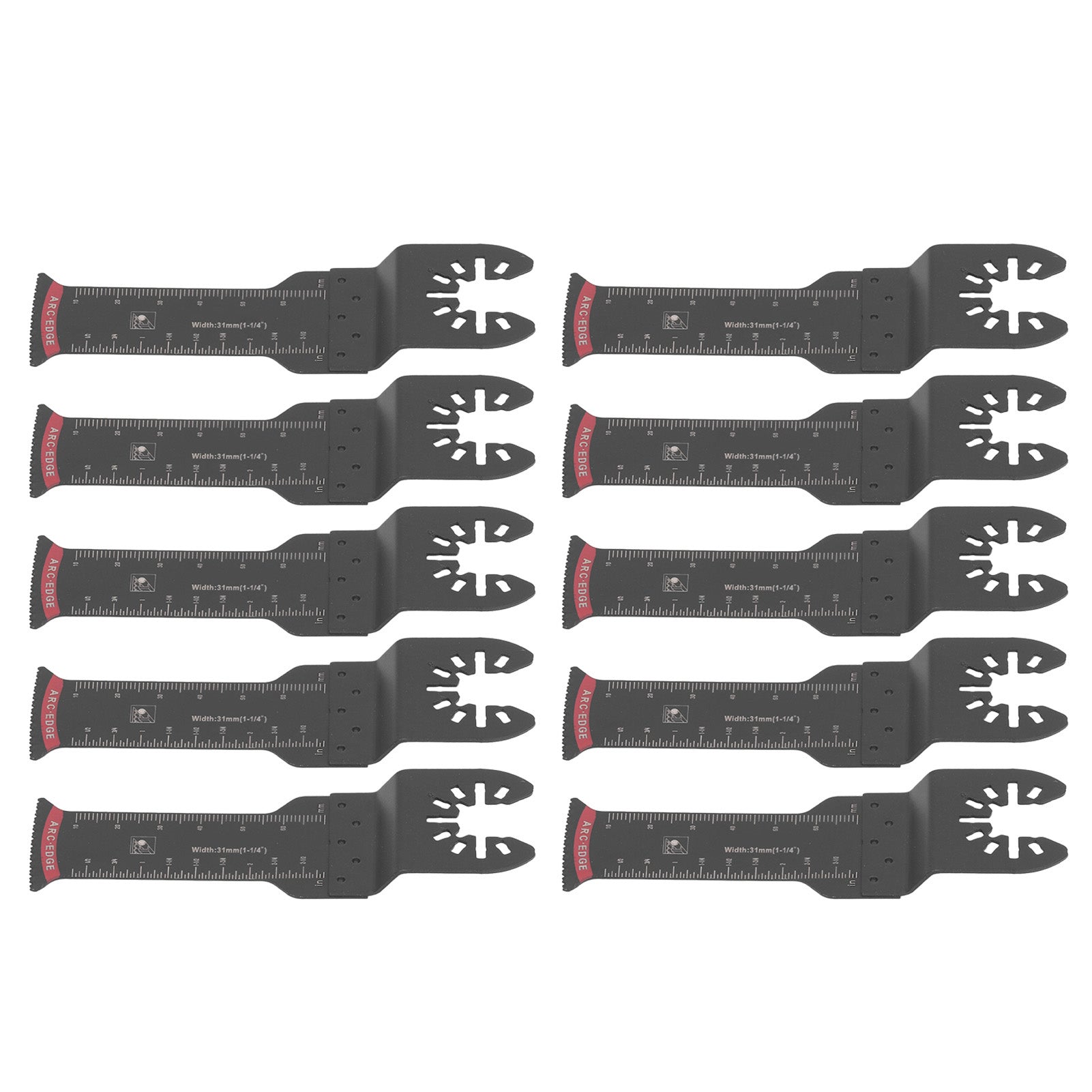 10Pcs Oscillating Saw Blades Metal Wood Plastic Cutting Universal Tool 1.25in 31mm