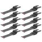 10Pcs Oscillating Saw Blades Metal Wood Plastic Cutting Universal Tool 1.25in 31mm