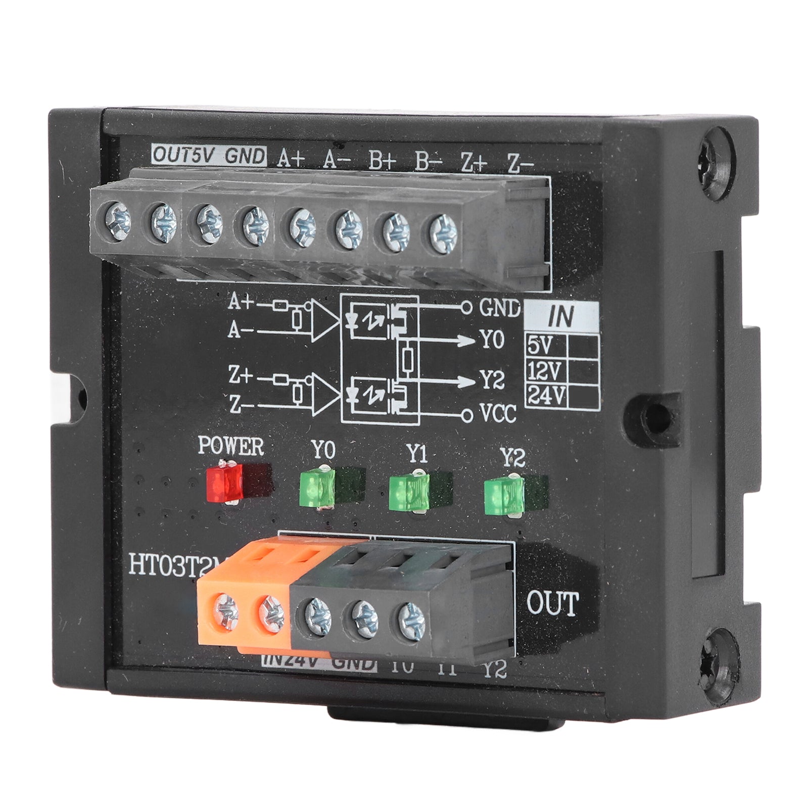 Signal Converter Module 3 Channel TTL EIA422 423 Input NPN PNP HTL TTL Output for Encoder 5V