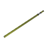 Dual Scale Tower Ruler Double Sided Telescopic Ruler with Bubble Level Optical Leveling Measurement Tool 3 Meter