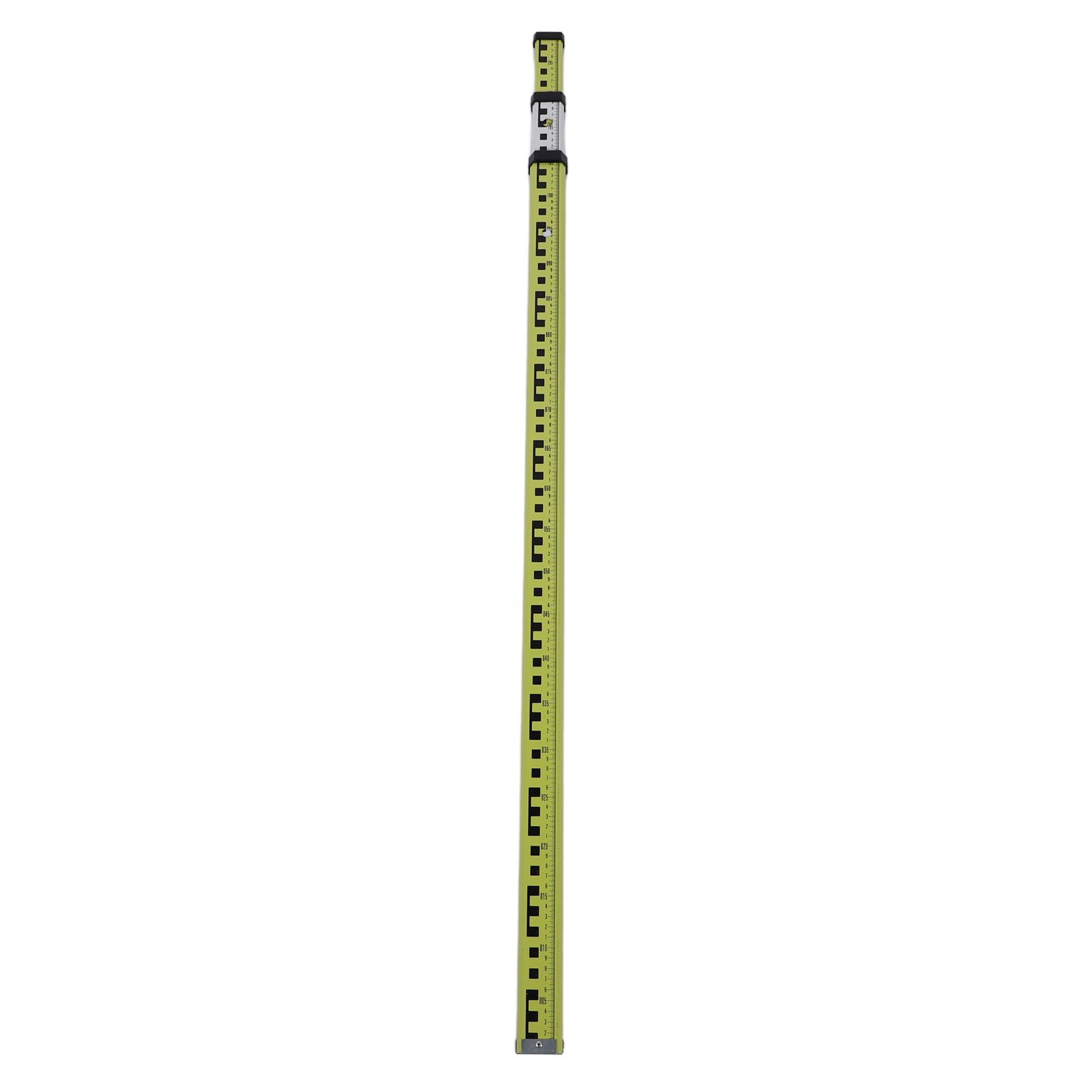Dual Scale Tower Ruler Double Sided Telescopic Ruler with Bubble Level Optical Leveling Measurement Tool 3 Meter