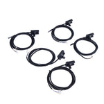 5Pcs Photoelectric Switch U Groove Shape Beam Sensor Limit NO NC NPN with 1meter Wire DC5‑24V