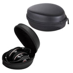 Headphone Travel Case Shockproof Scratch Resistant Portable EVA Headset Storage Bag with Mesh Bag for Folding Headsets