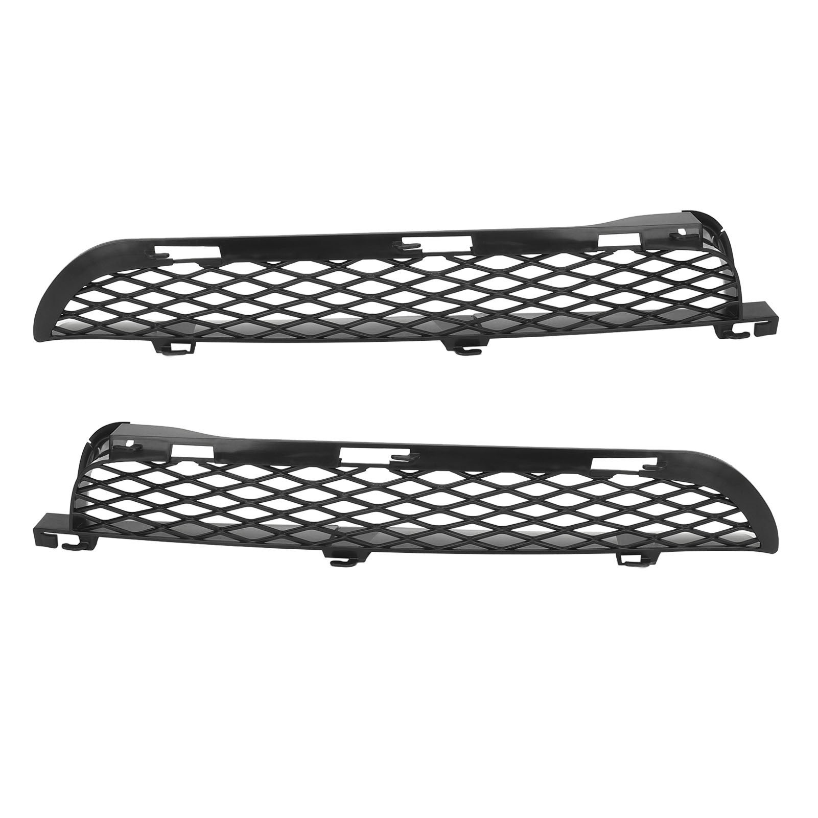 1 Pair Front Bumper Mesh Grille 51117116397 Grille Trim for X5 E53 Facelift 2003 to 2007