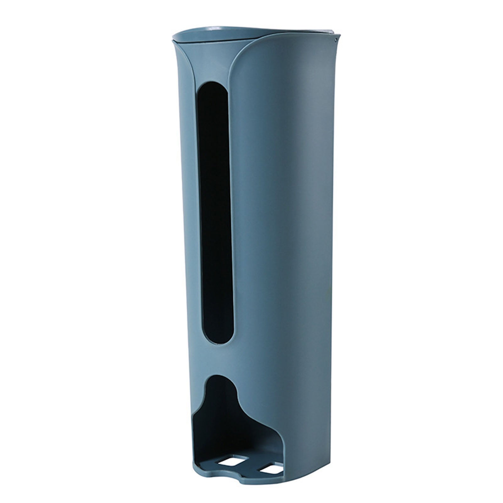 Garbage Bag Storage Dispenser Wall Mounted Hole Free Plastic Trash Bag Organizer