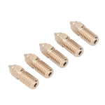 10 Pcs 3D Printer Nozzle Brass 0.4mm M6 High Flow High Speed Printing Nozzle for Neptune 4 Pro