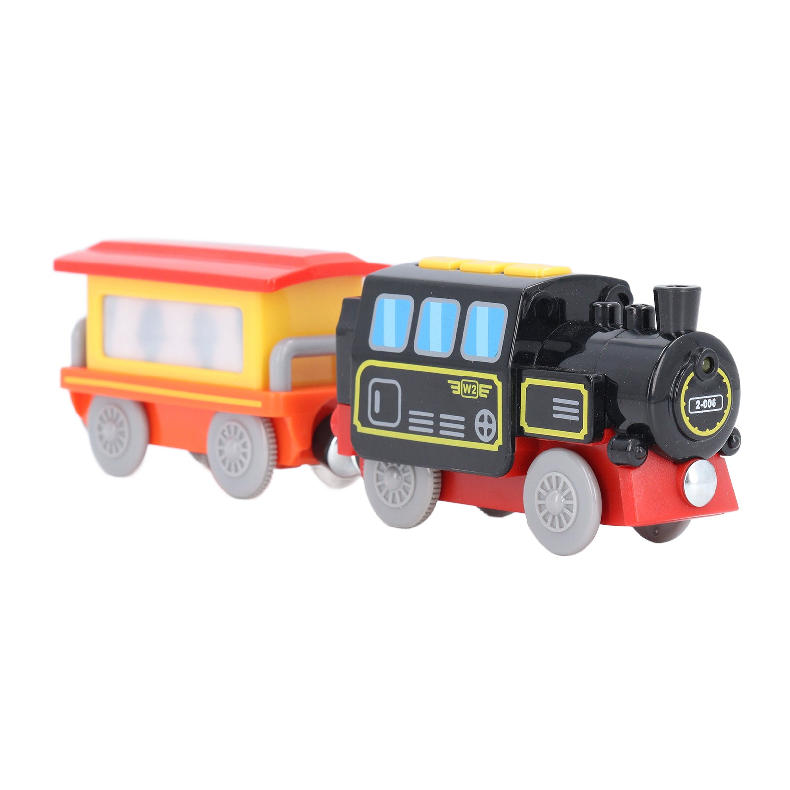 Battery Operated Locomotive Train Plastic Educational Magnetic Train Toy Children Toy Birthday School Gift