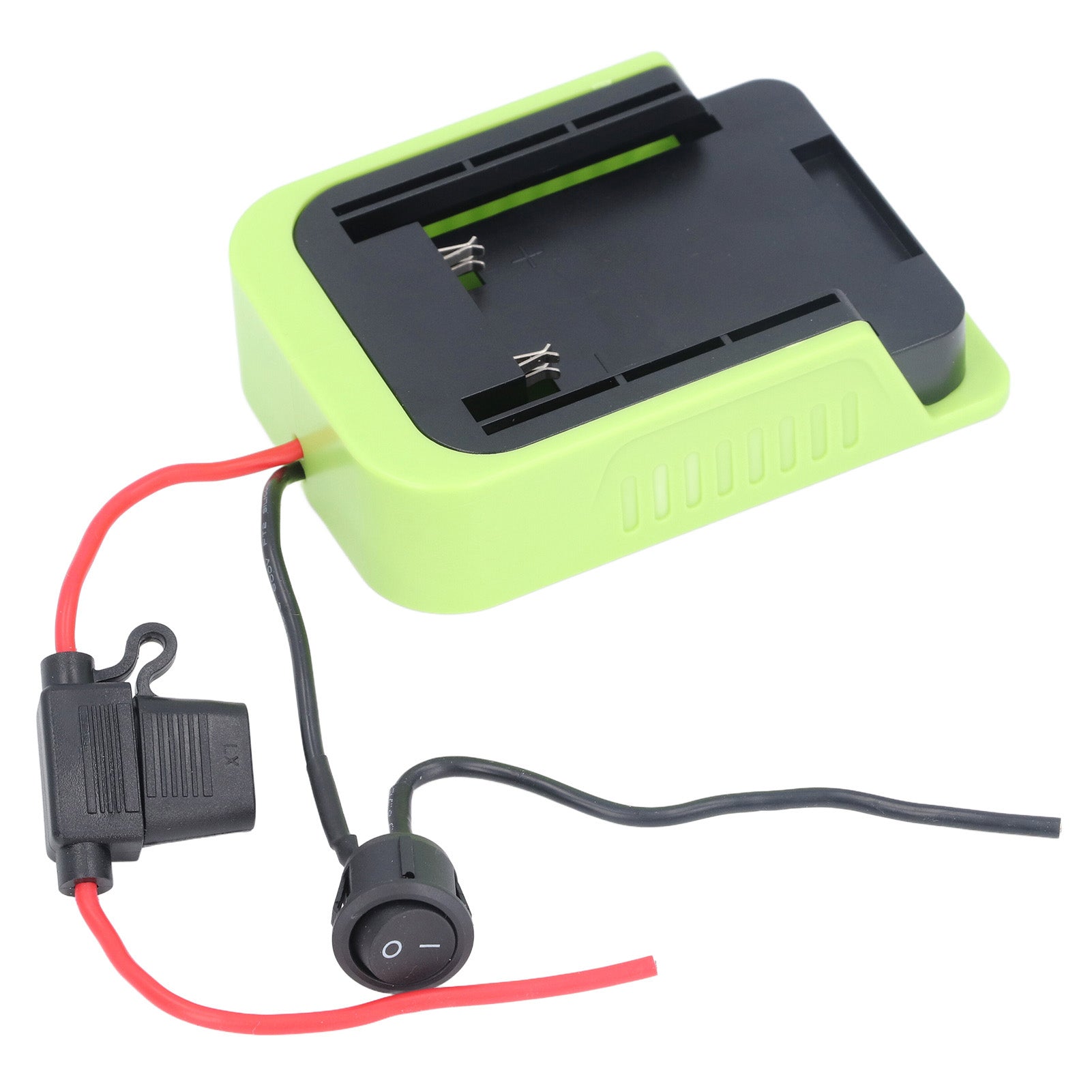 Battery Dock Power Connector 40V 30A Electric Tool Battery Adapter with Fuse Wire Terminals and 14AWG Wire for RC Car