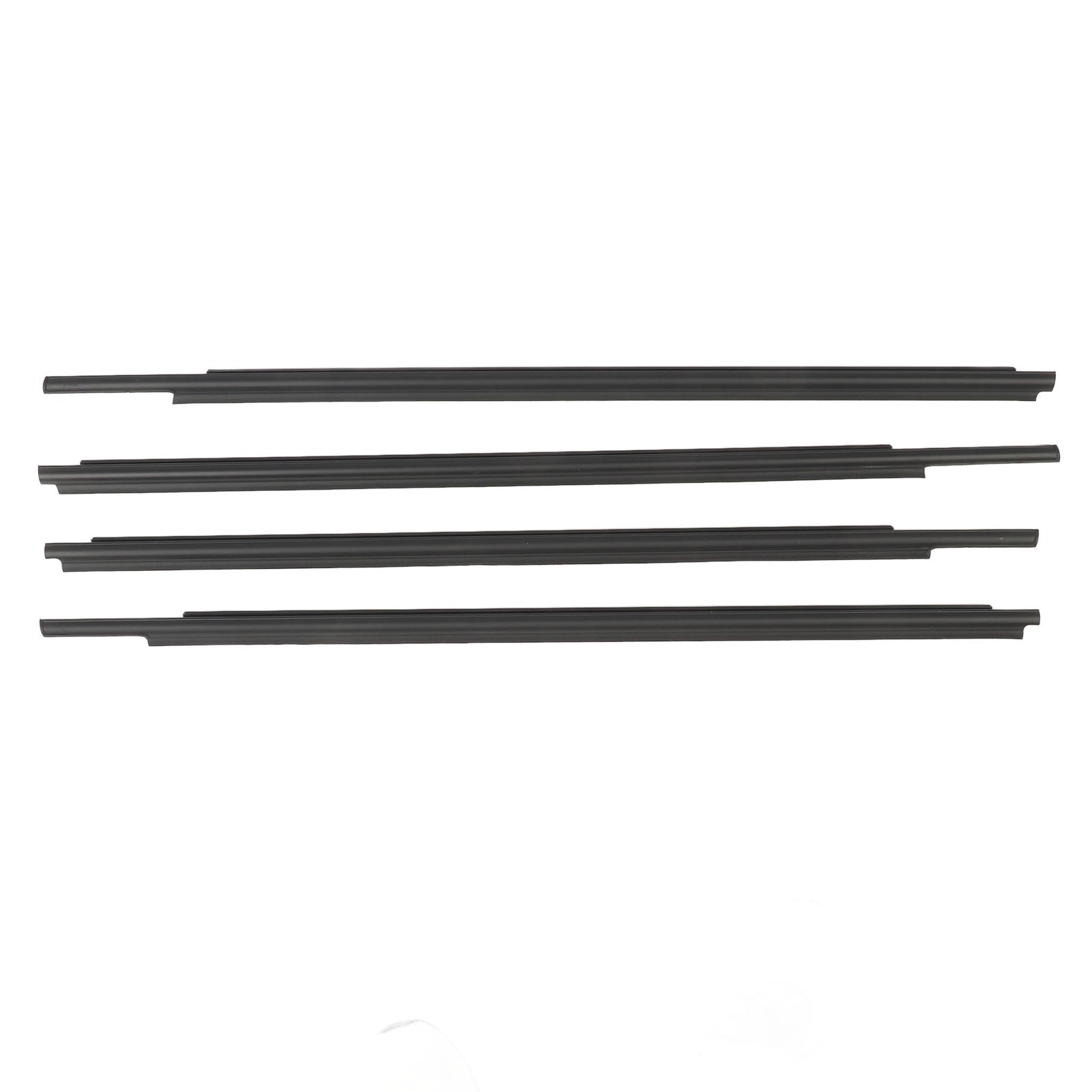 4PCS Car Weatherstrip Door Window Moulding Trim 68163 0C031 Replacement For Toyota Sequoia 2008 to 2022