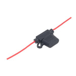 10 Set Waterproof ATC ATO 16AWG Inline Fuse Holder Set with 10AMP Blade Fuse for Car CD Player