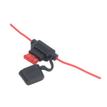 10 Set Waterproof ATC ATO 16AWG Inline Fuse Holder Set with 10AMP Blade Fuse for Car CD Player