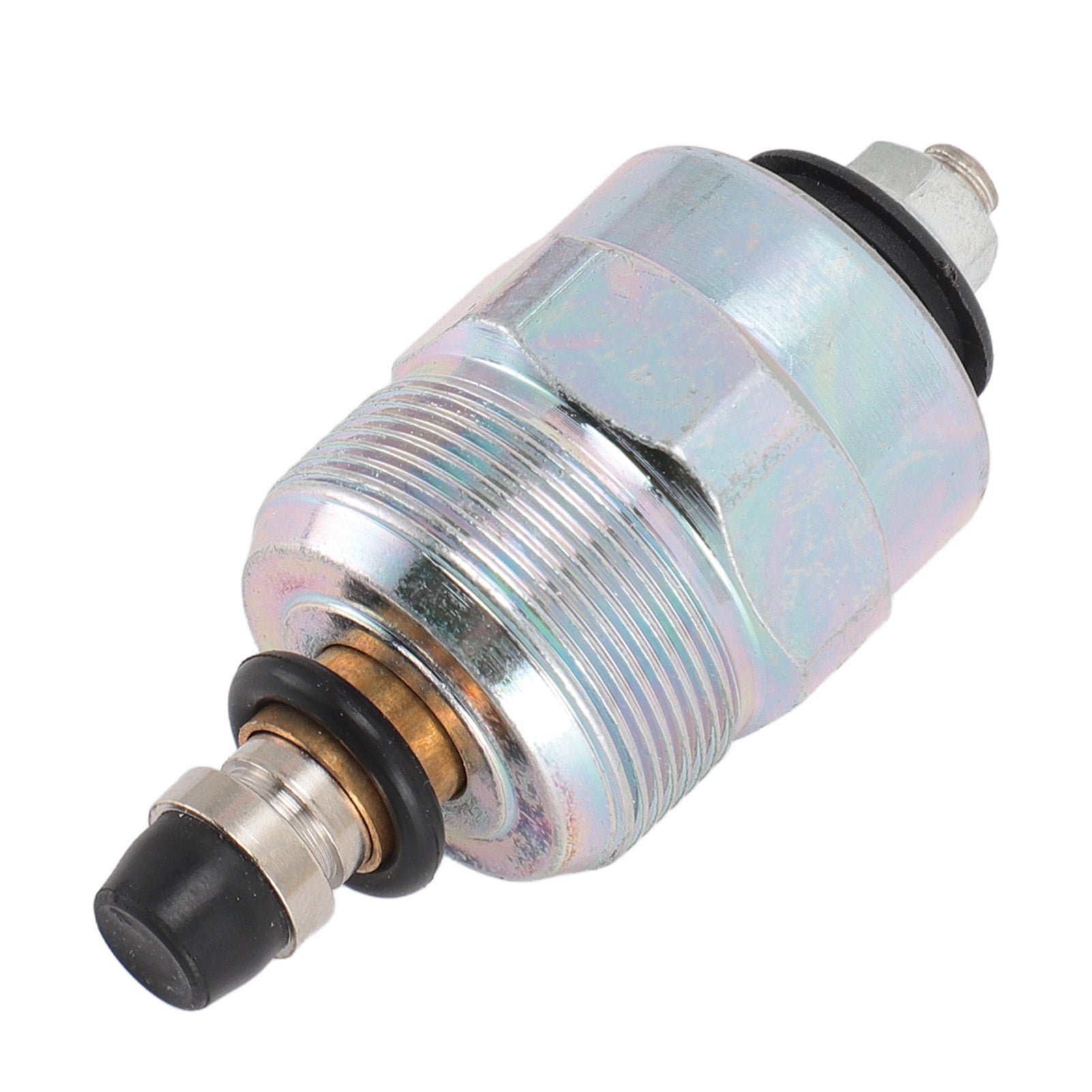 Fuel Shut Off Solenoid Valve Engine Stop Flameout Shutdown Tool for Isuzu Excavator 12V