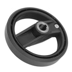 2 Spoke Hand Wheel with Folding Revolving Handle Plastic Machine Tool Handwheel for Lathe Milling 12x100mm