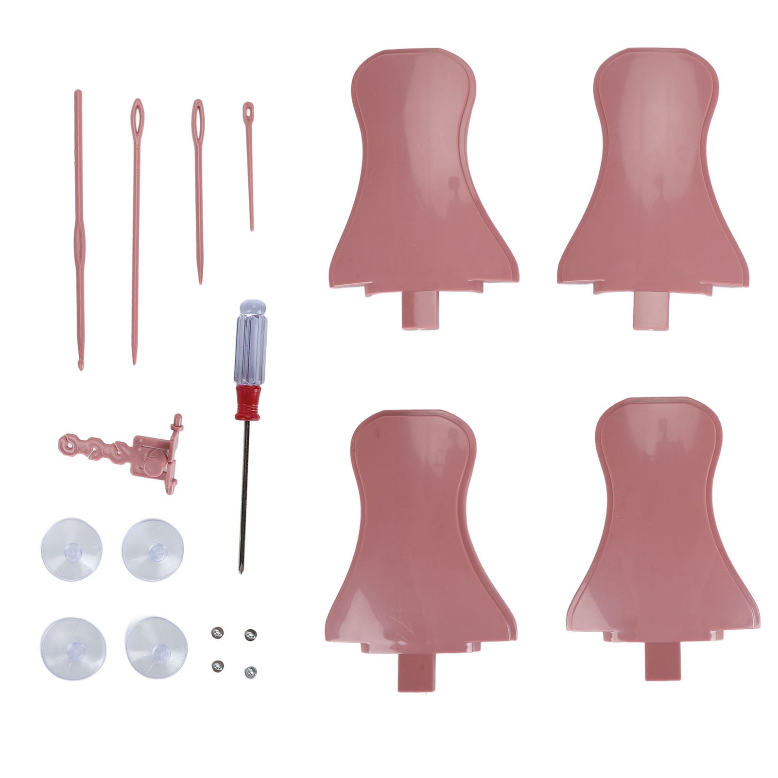 18pcs Knitting Machines Adapter Set Replacement Complete Tools DIY Knitting Machine Accessories for Adults Child