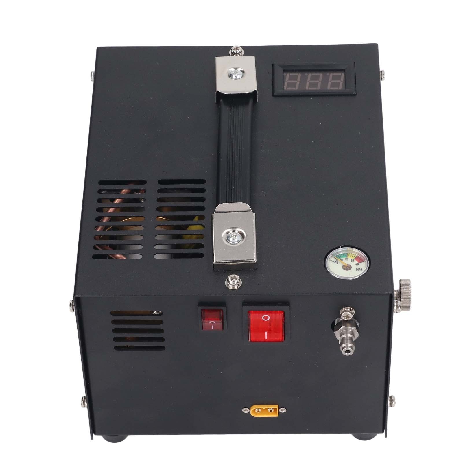 DC12V PCP Air Compressor 30mpa LED Display Fan Cooling PCP Pump for Airsoft Gun and Paintball