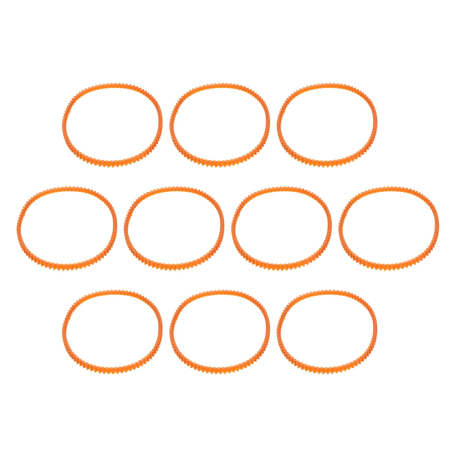 10Pcs Sewing Machine Motor Belt Replacement Plastic Universal Sewing Machine Motor Belt for Old Fashioned Household Electric Sewing Machine