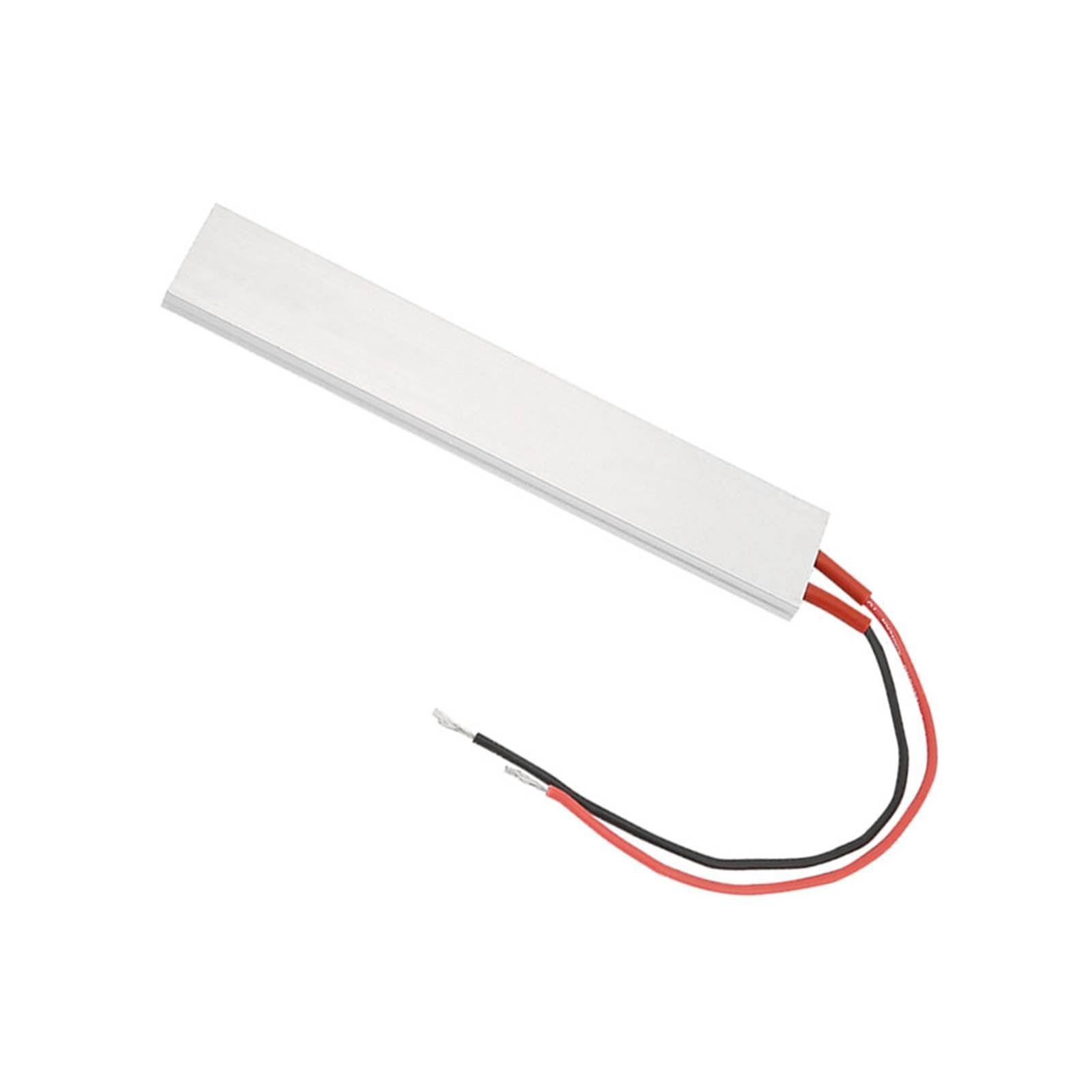 150*28.5mm Aluminum Housing PTC Heating Element Plate Thermostatic Heater(12V/70℃)