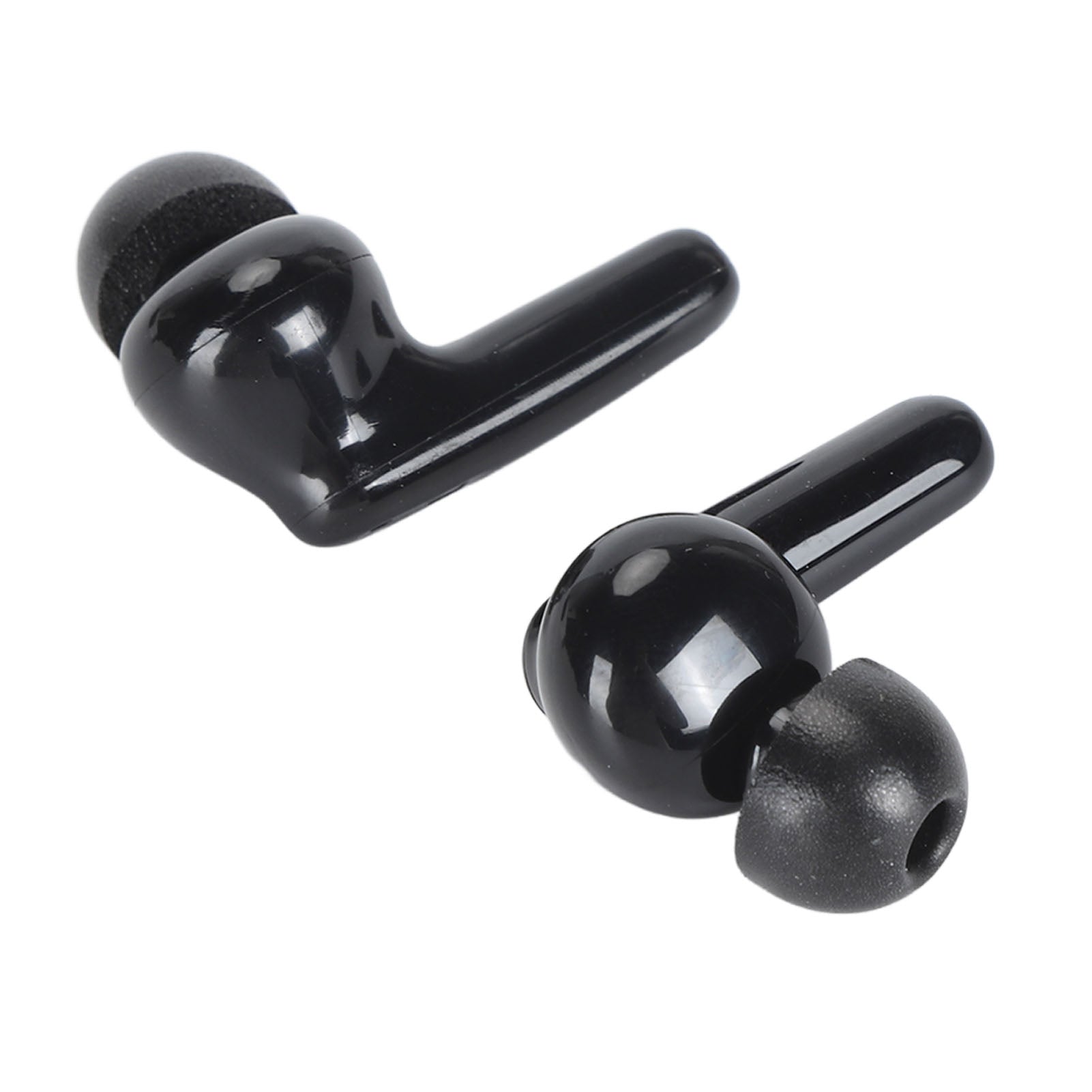 Bluetooth Earbuds Sound Amplifier Rechargeable 2 Use Aid Hearing Tool Headphones Black