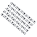 Nickel Coated Carbon Steel Sliding T slot Nut for Aluminum Profile Accessories (EU30 M6)