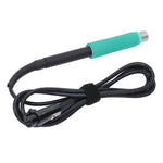 Soldering Handle 6 Pin Interface Ergonomic Soft Heat Resistant Soldering Handle Welding Tool for Soldering Iron Station 24V