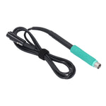 Soldering Handle 6 Pin Interface Ergonomic Soft Heat Resistant Soldering Handle Welding Tool for Soldering Iron Station 24V