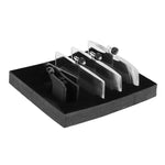 1.5x 2.5x 3.5x Magnification Plastic Case Clip on Glasses Type Magnifier Magnifying Glass