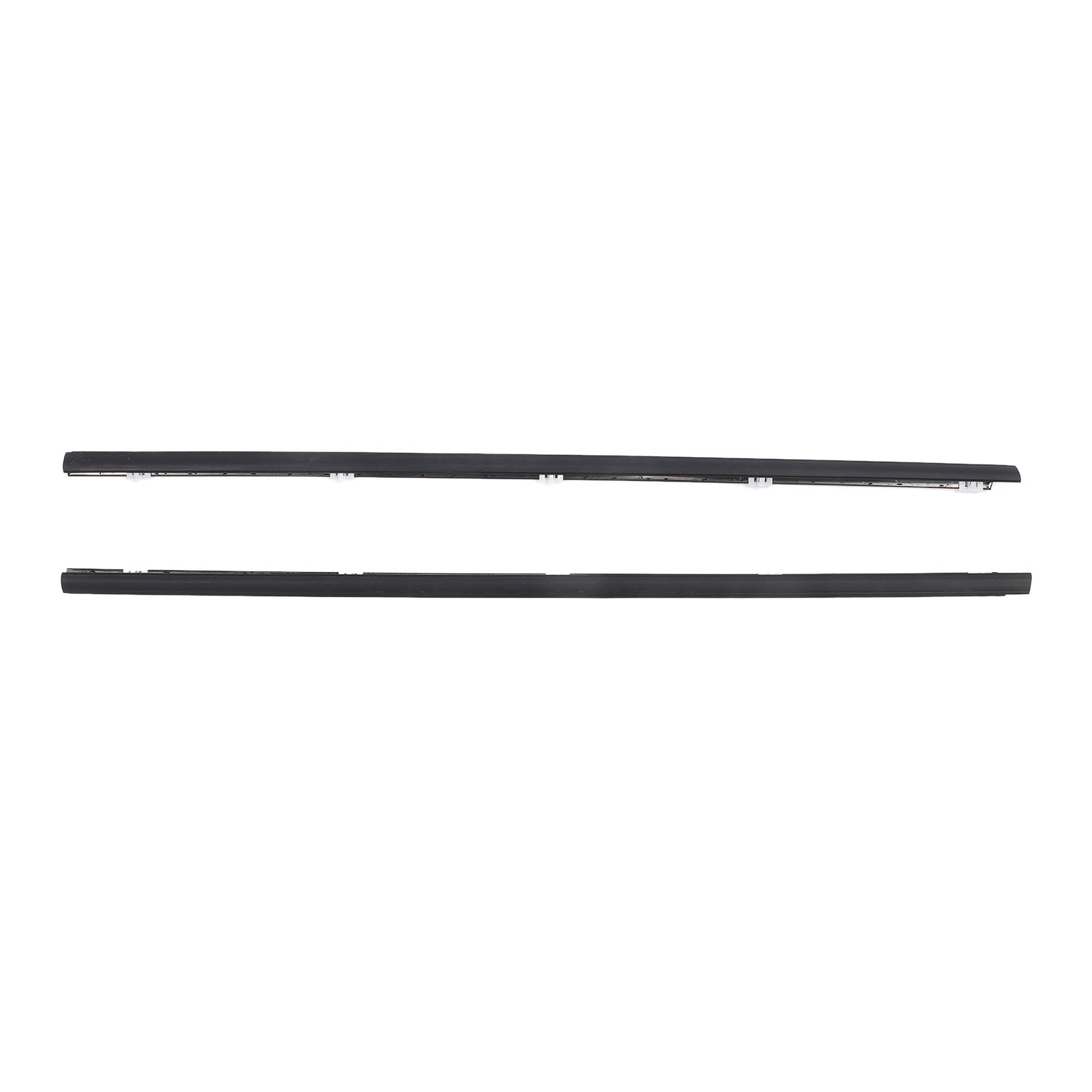 1 Pair Door Window Weatherstrip 72410‑SR3‑003 Rainwater Resistant Window Seal Belt Molding Trim for Civic 1991 to 1995