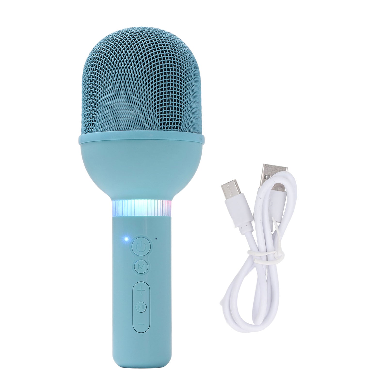 Wireless Bluetooth Microphone High Sound Quality Versatile Portable Handheld Karaoke Mic Speaker for Home Outdoor