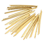 20Pcs/set 2.0mm Brass Guitar Fret Wire Set Replacement Parts for Folk Wooden Guitars