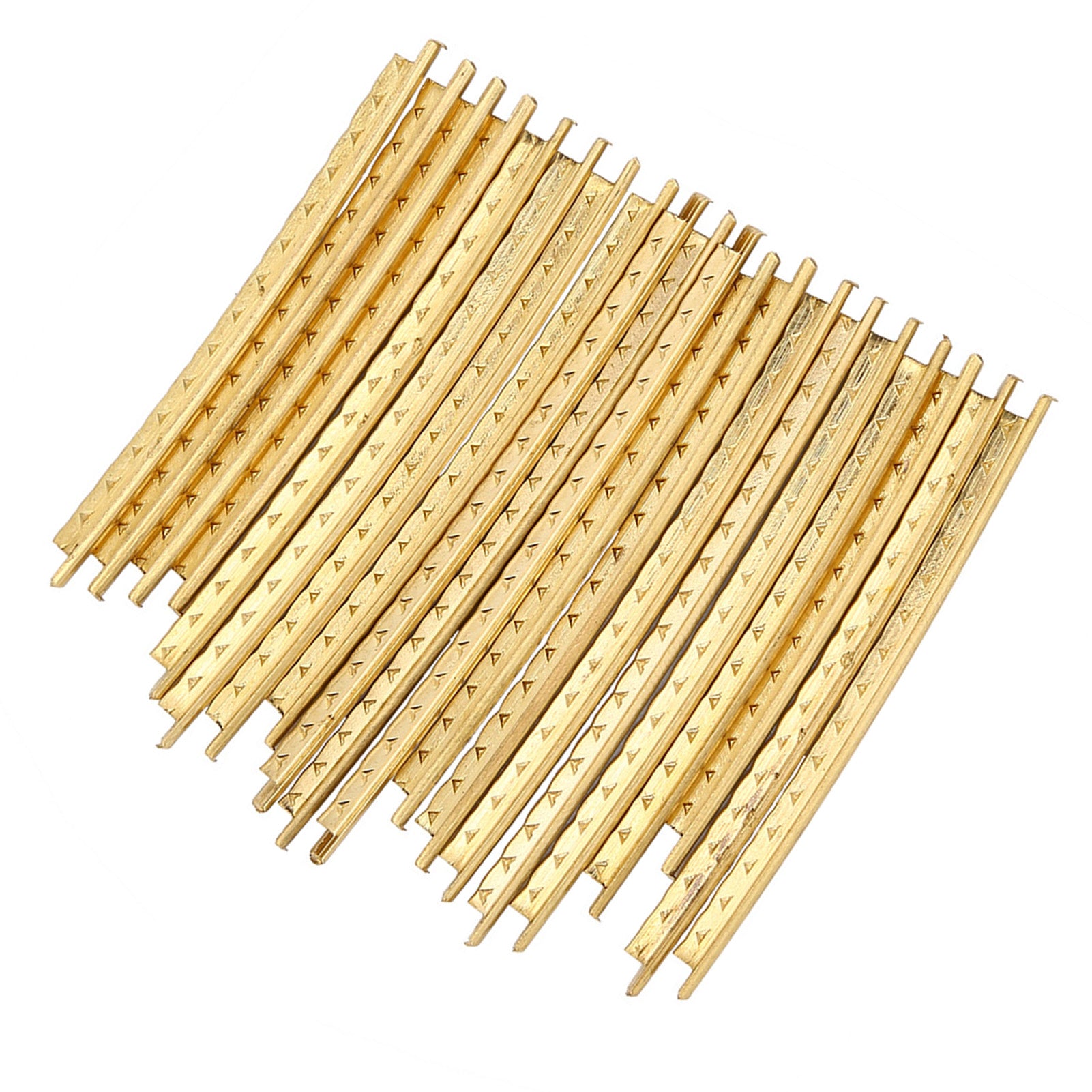 20Pcs/set 2.0mm Brass Guitar Fret Wire Set Replacement Parts for Folk Wooden Guitars