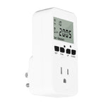 Digital Timer Socket Auto Power Off Countdown LCD Digital Electrical Outlet Timer