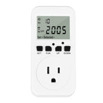 Digital Timer Socket Auto Power Off Countdown LCD Digital Electrical Outlet Timer