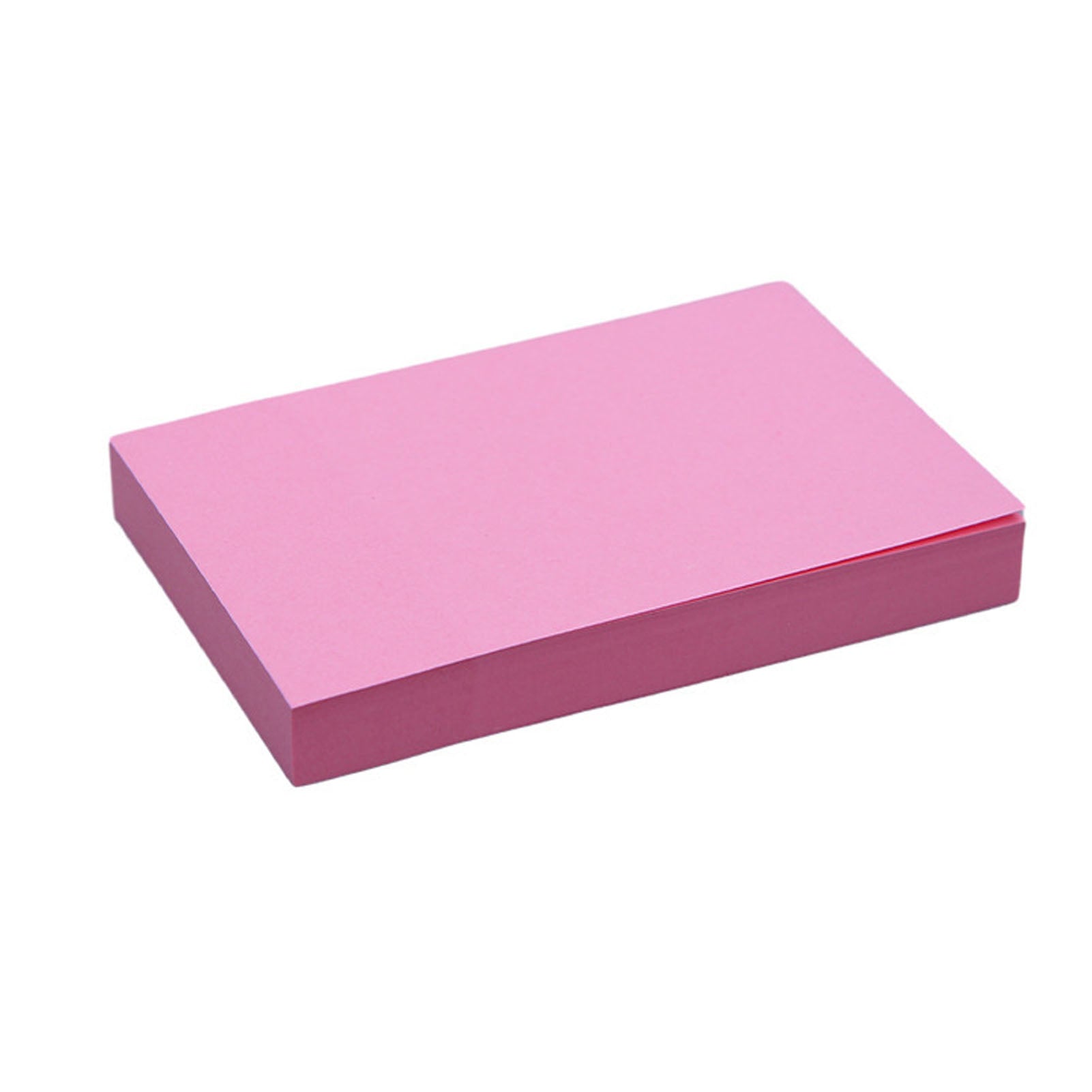 1 Pack 100 Sheets Sticky Notes Self Adhesive Paper Page Makers Memo Index Reminder Tabs for Home and Office Use 76x50mm Ordinary Type Red