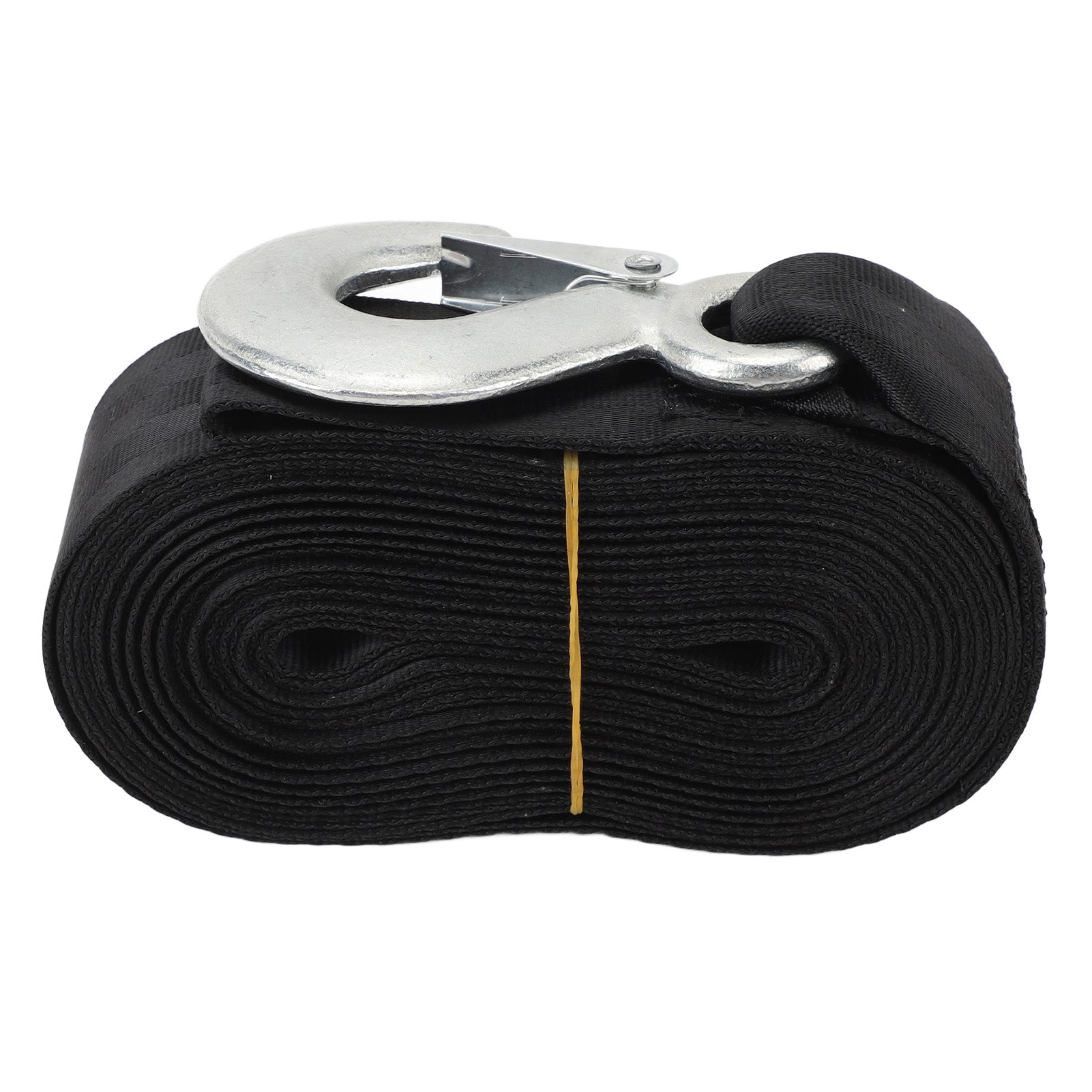 Heavy Duty Winch Strap with Hook 3500lb Load Boat Trailer Winch Strap Tow Strap Rope for Car Towboat SUV Jetski