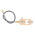 DIN Valve Scuba Adapter with Hose 4500Psi Fill Station Adapter HPA Tank Refilling System for Standard K J H Valves