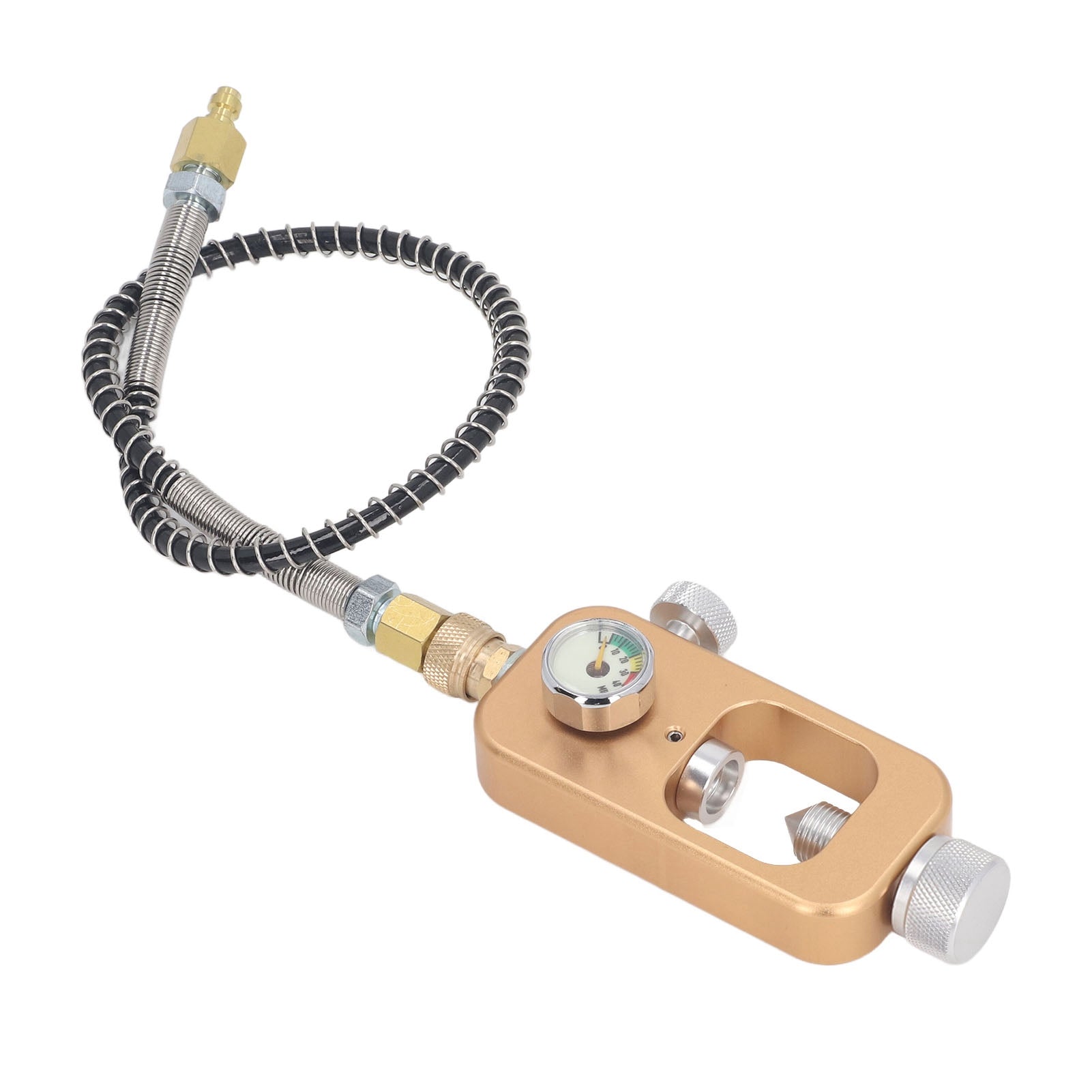 DIN Valve Scuba Adapter with Hose 4500Psi Fill Station Adapter HPA Tank Refilling System for Standard K J H Valves