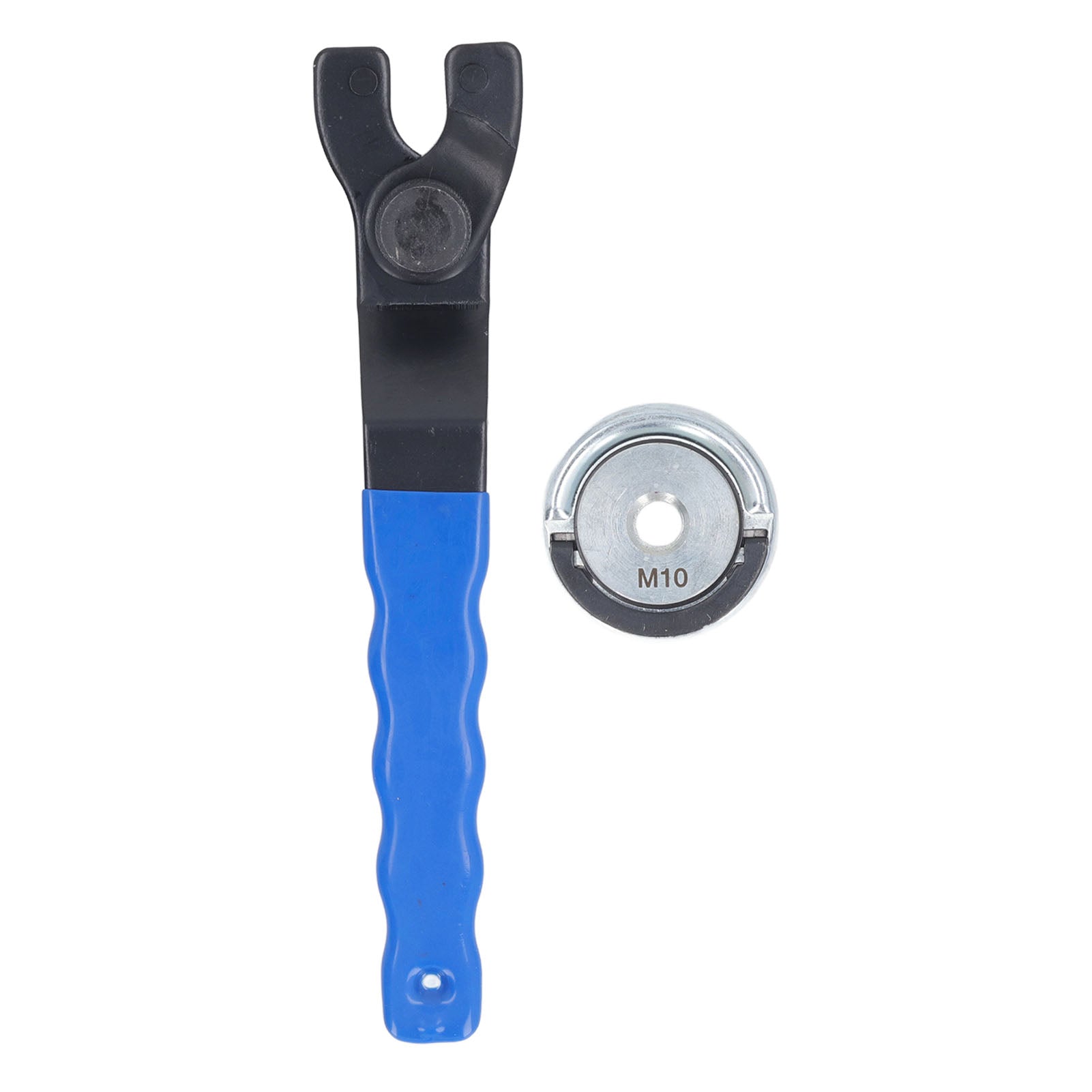 M10 Angle Grinder Flange Nut 40Nm Torsion Withstanding Self Locking Nut Adjustable Angle Grinder Wrench Kit