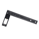 Multi Angle Measuring Ruler Professional 45 90 Degree Universal Combination Right Angle Accurate Measuring Tool 12in