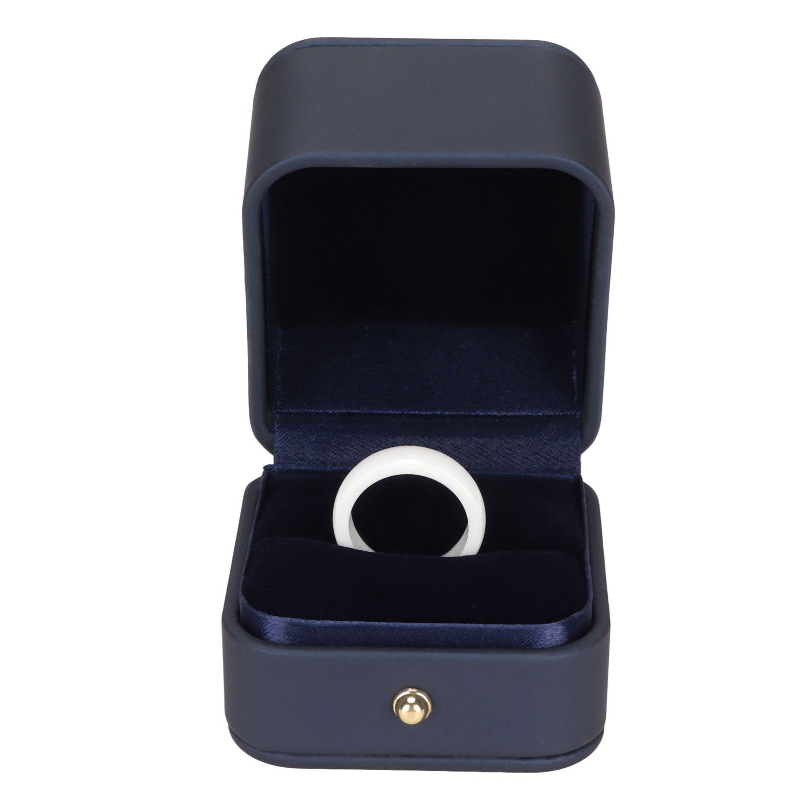 Car Key Fob Ceramic Ring Accessory Lock Unlock White Replacement for Tesla Model Y All Years#7