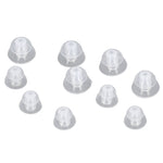 20pcs Sound Aid Earbuds Silicone Ear Tips Replacement Soft Comfortable Pocket Sound Aid Domes for Sound Aids Earphones Large and Small