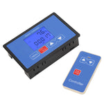 Remote Control DC Brush Motor Speed Controller 6.5V-55V 30A LCD Motor Cycle Run/Stop Timer