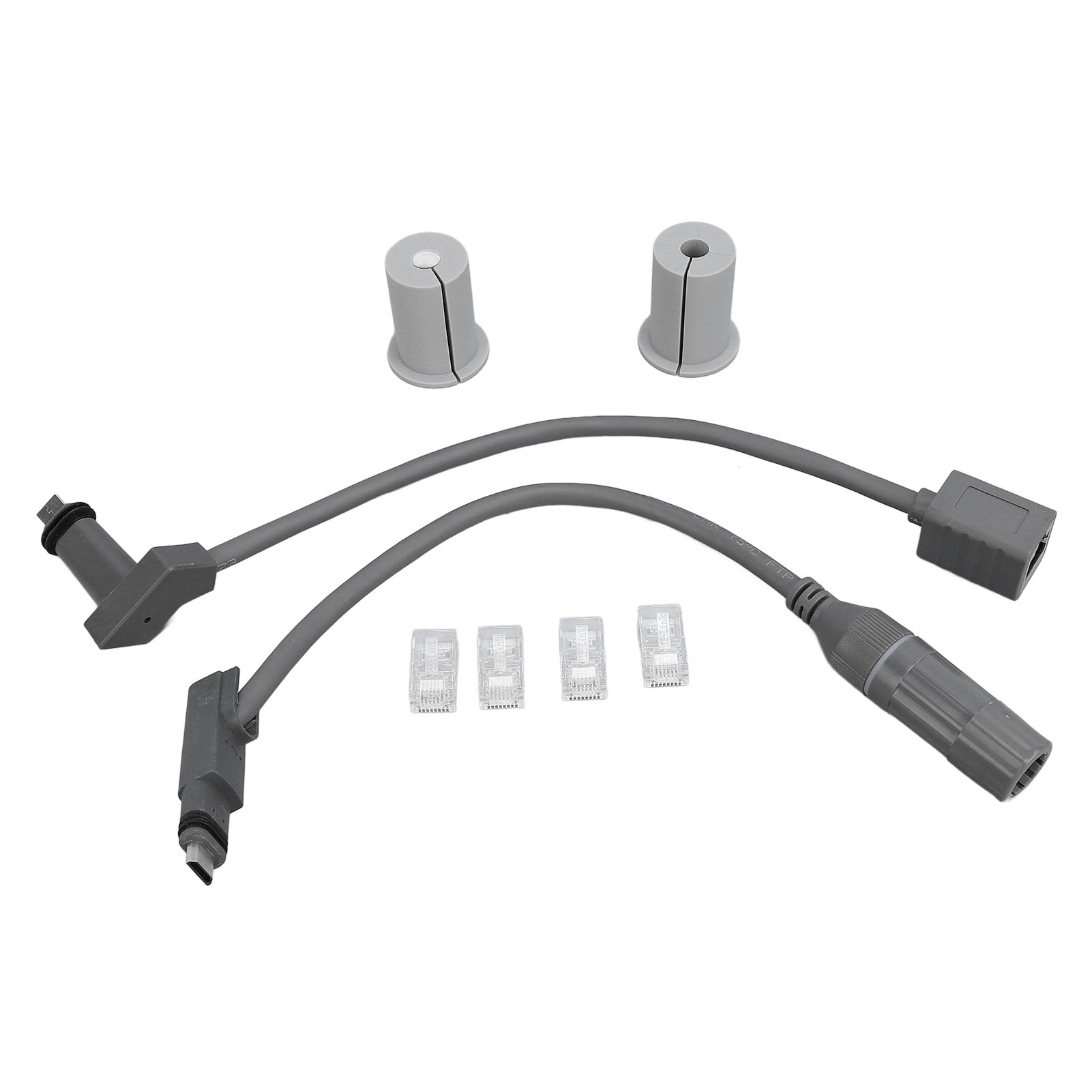 SPX Plug to RJ45 Adapter 1200Mbps Waterproof SPX to RJ45 Female Connector for Gen 2 Dish Antenna and Router