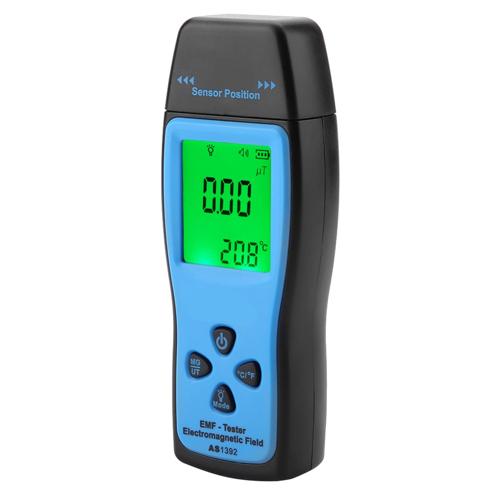 SMART SENSOR AS1392 Digital Electromagnetic Radiometer Mini LCD Display EMF Tester