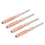 4PCS Integrated Printing Nozzles 0.4mm 0.6mm 0.8mm All Metal Heatbreak Nozzle Replacement for Ender 3 V3