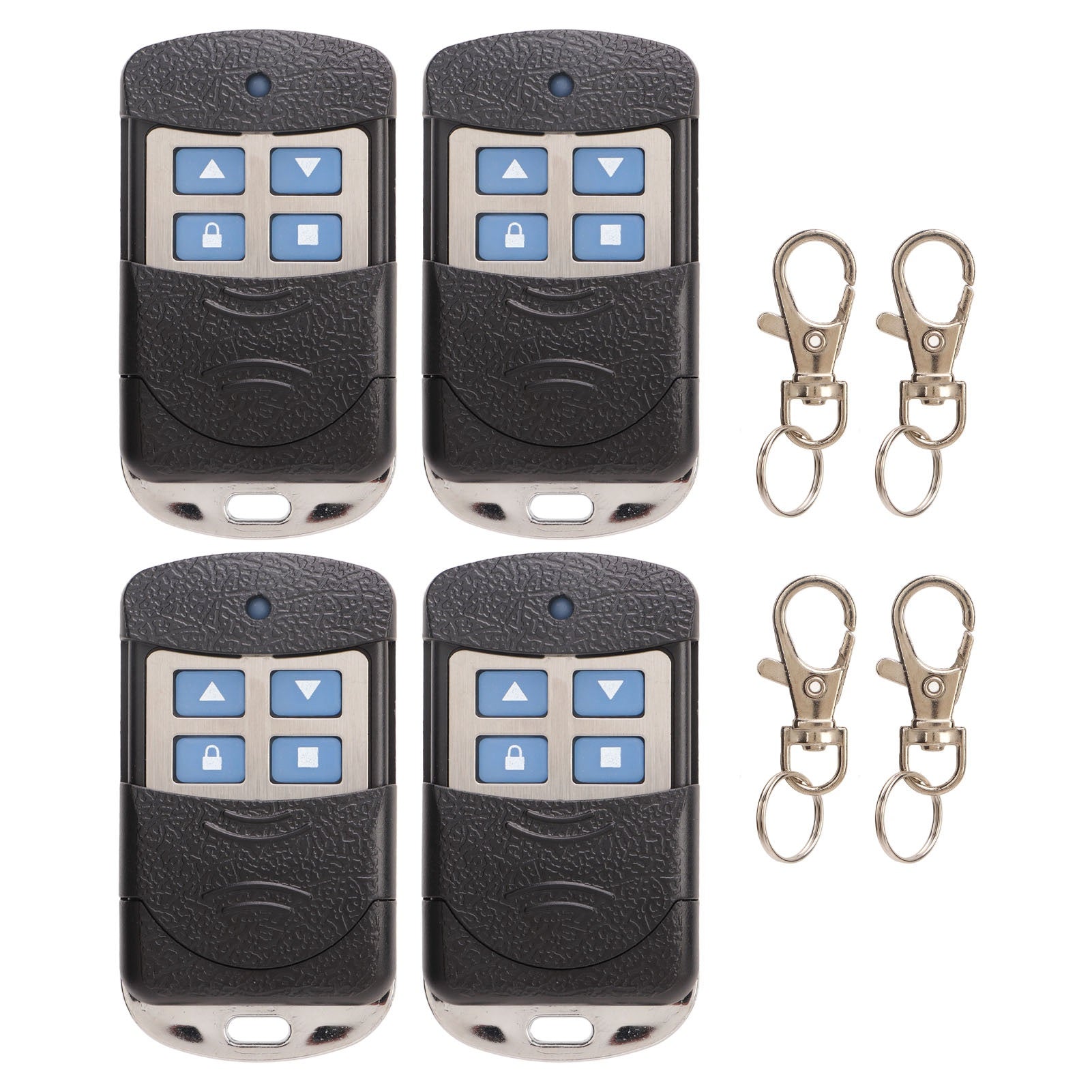 4Pcs Remote Control Key 433 MHz Copy Remote Controller for Garage Door Car Light 5V