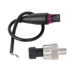 Pressure Transducer Sender Sensor Stainless Steel for Oil Fuel Air Water (100PSI)