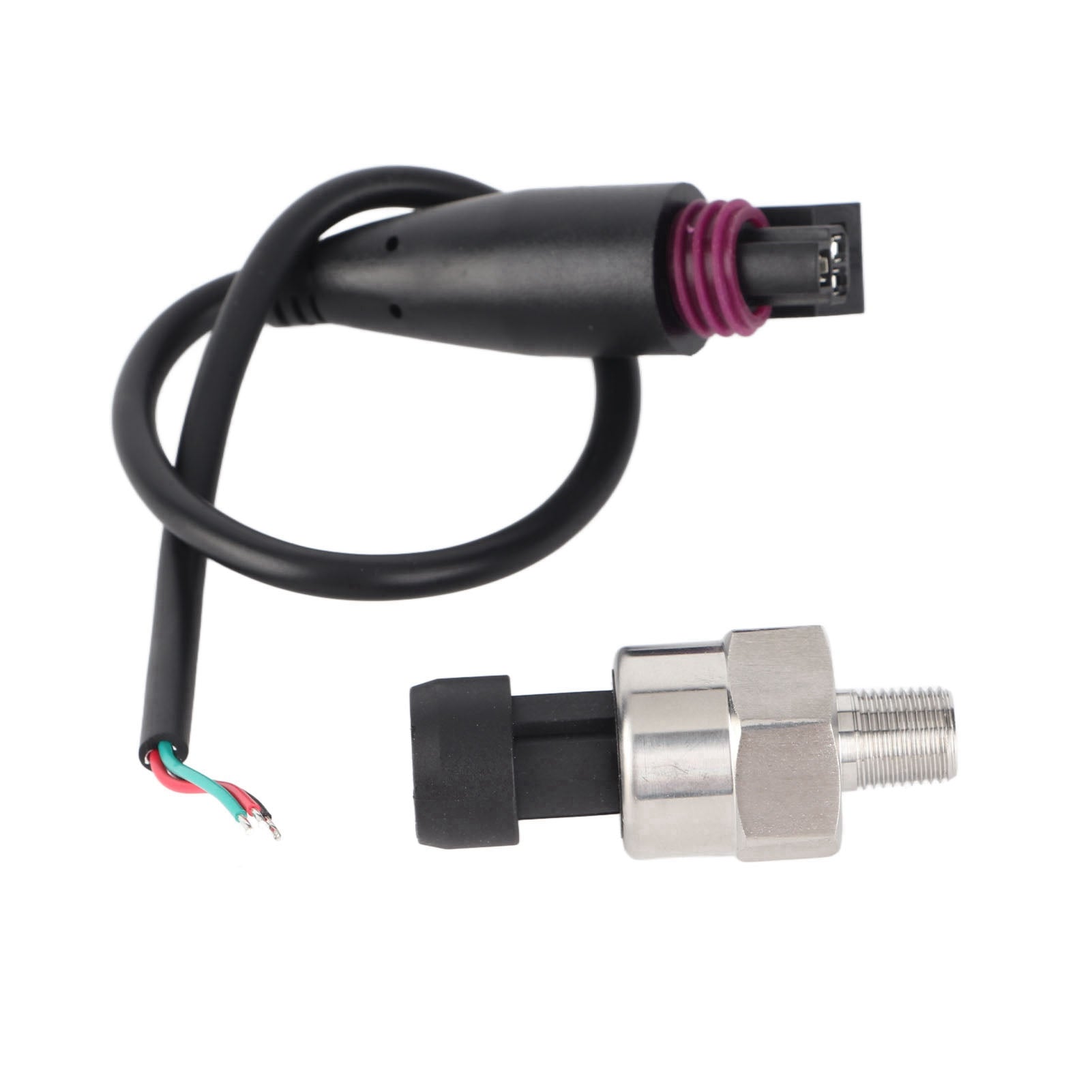 Pressure Transducer Sender Sensor Stainless Steel for Oil Fuel Air Water (100PSI)