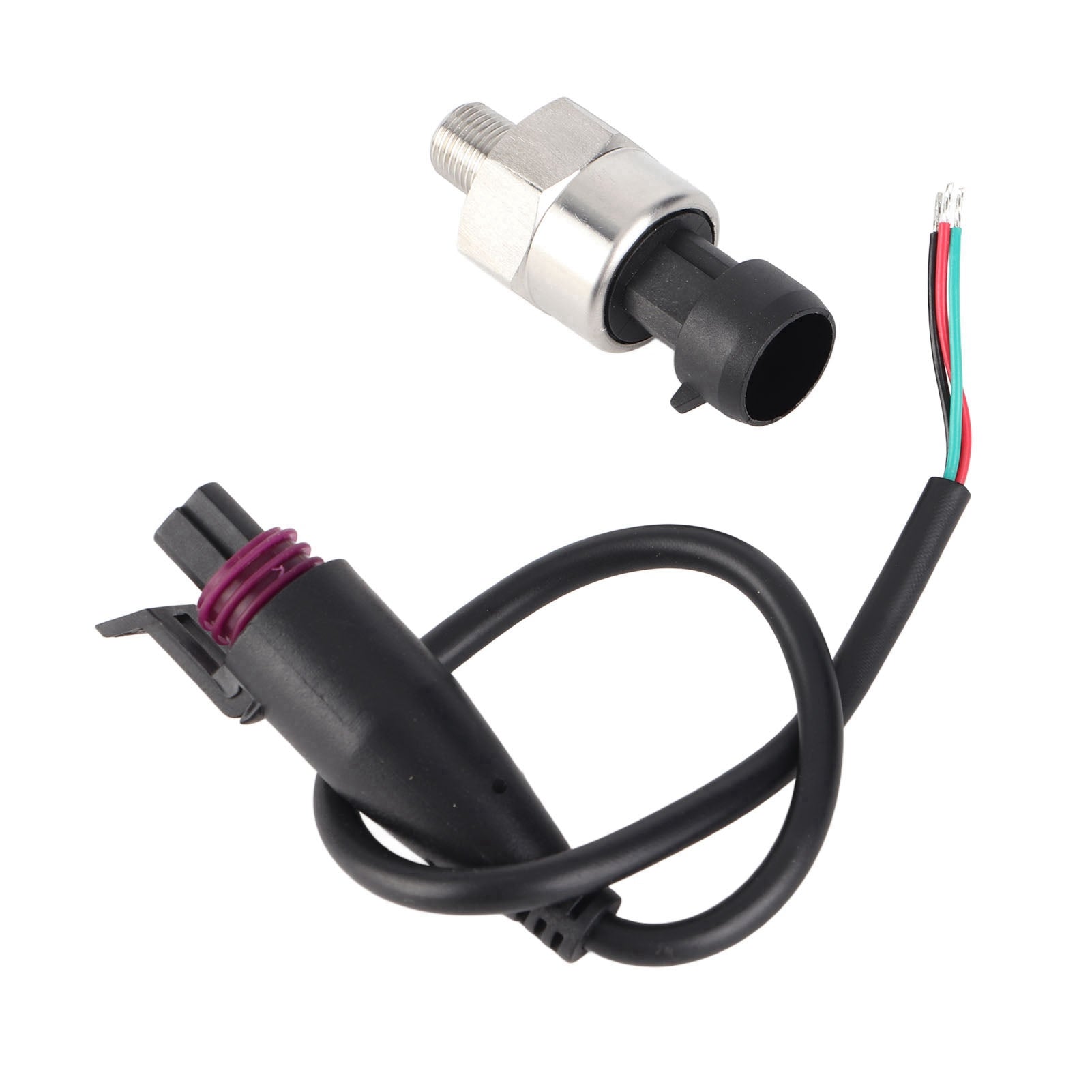 Pressure Transducer Sender Sensor Stainless Steel for Oil Fuel Air Water (100PSI)