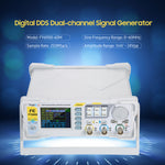 60MHz Function Signal Generator High Precision Digital DDS Dual-channel Function Signal/Arbitrary Waveform Generator Pulse Signal Source 250MSa/s Frequency Meter VCO Burst AM/PM/FM/ASK/FSK/PSK Modulation DDS Generator Function Source Generator